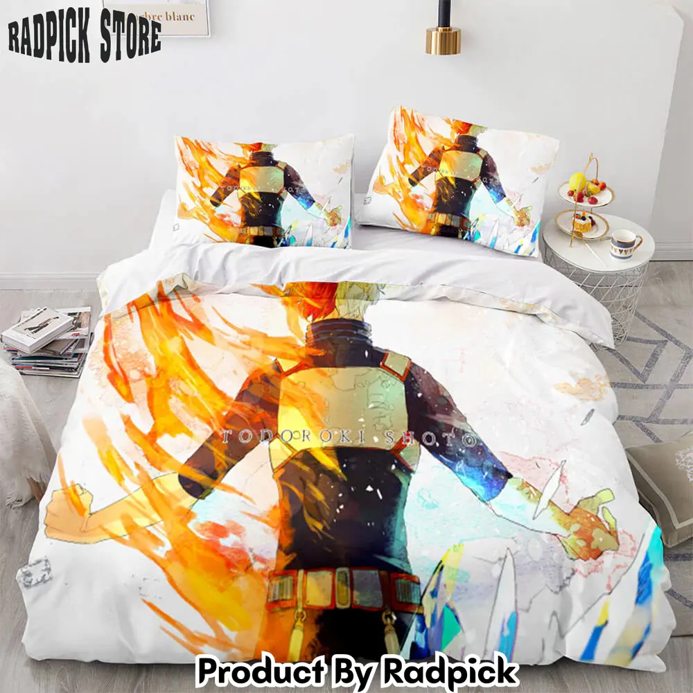 My hero academia bedding set cosplay duvet covers bed sheets sets  rp0419292